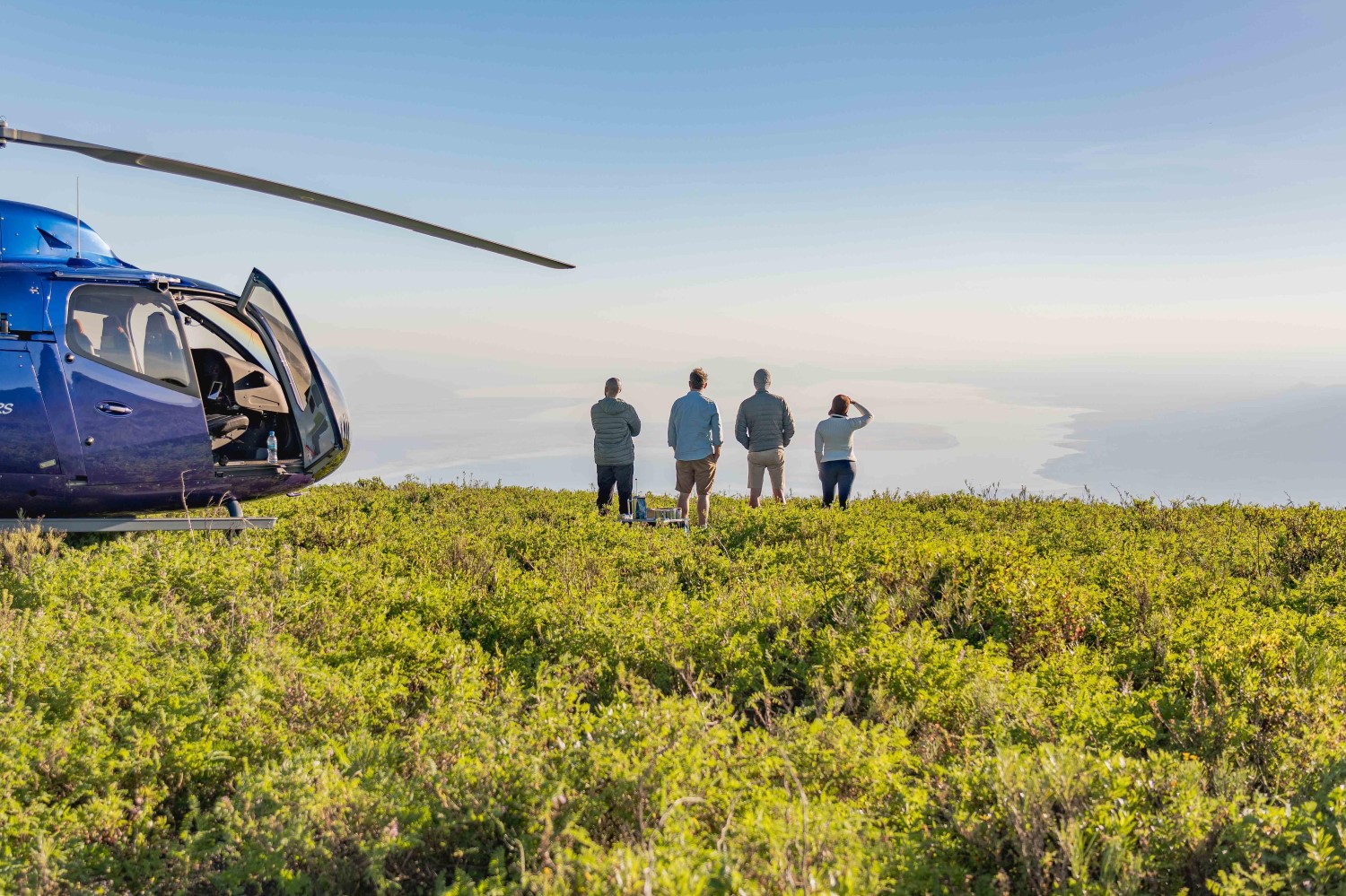 Helicopter Safaris with BJORN AFRIKA