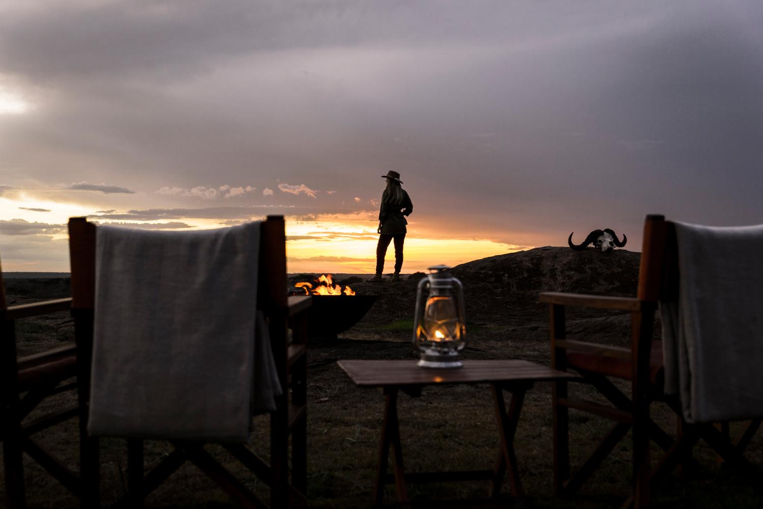 Sundowners with BJORN AFRIKA© at Kusini Serengeti